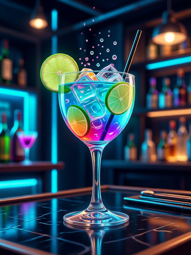 Foggy Mountain Dew - a fresh and herbal mountain cocktail
