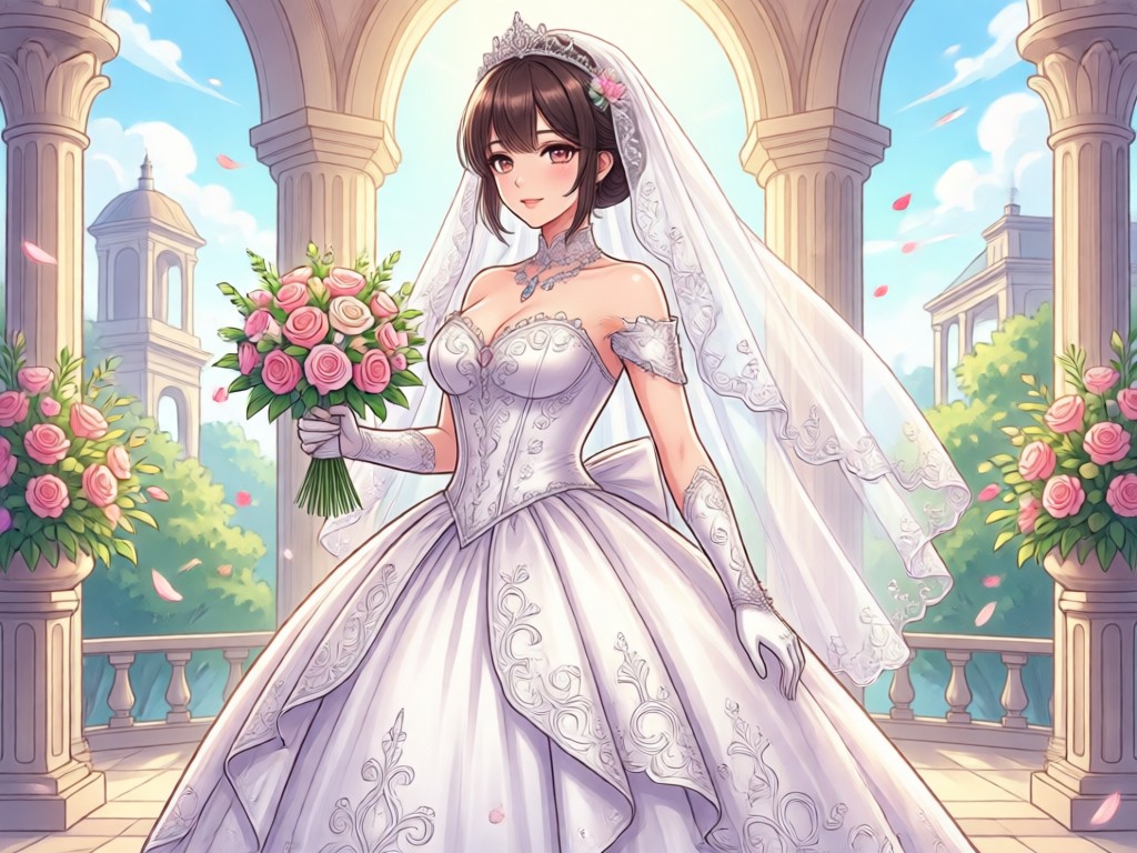 Text description to anime bride generation