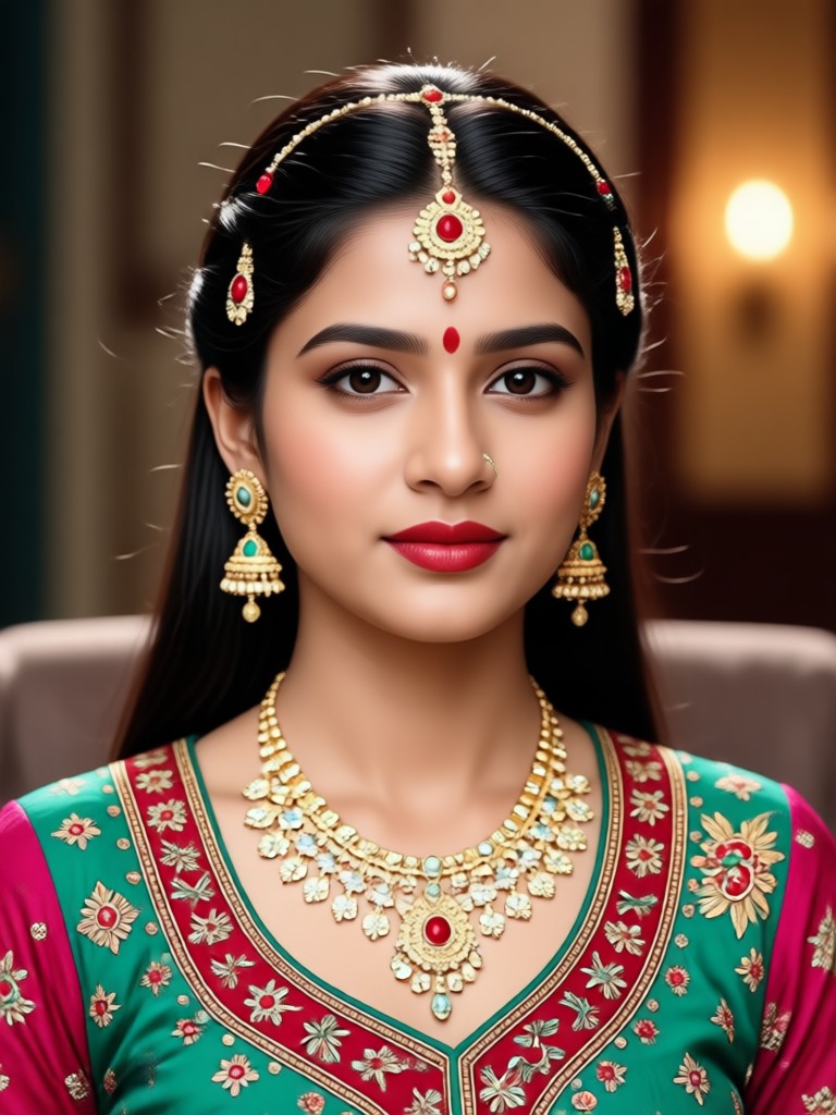 Animated video with multiple Indian girl characters