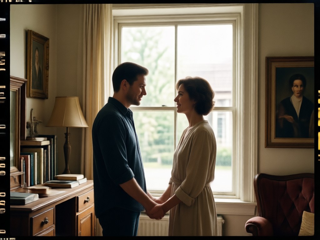 Side-by-side showing original photo and cinematically graded version