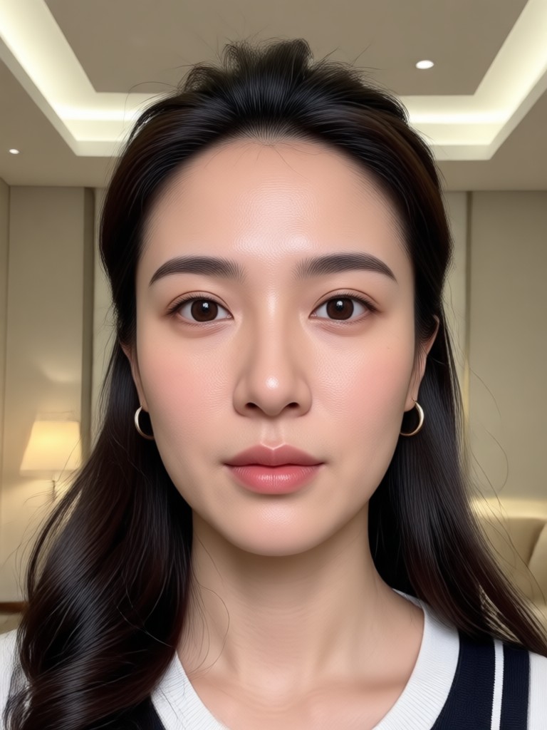 Movie character face swap