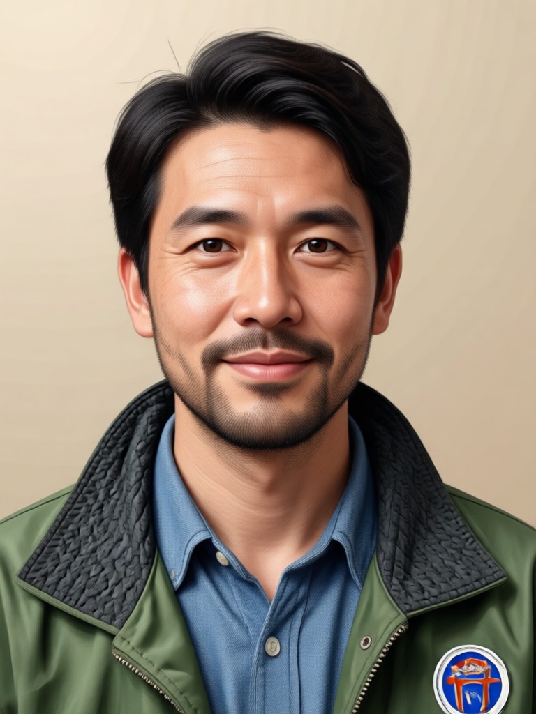 ソフトフォーカスと明るい色合いのAI生成80年代卒アル写真