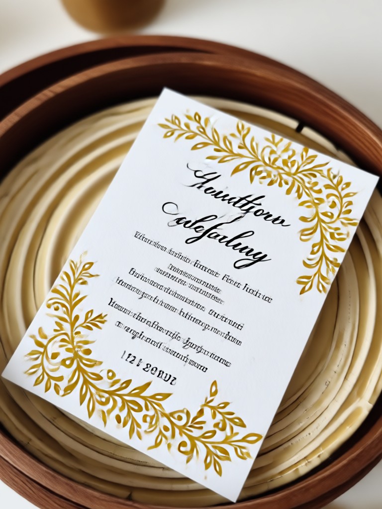 Vibrant baby shower invitation card with illustrations