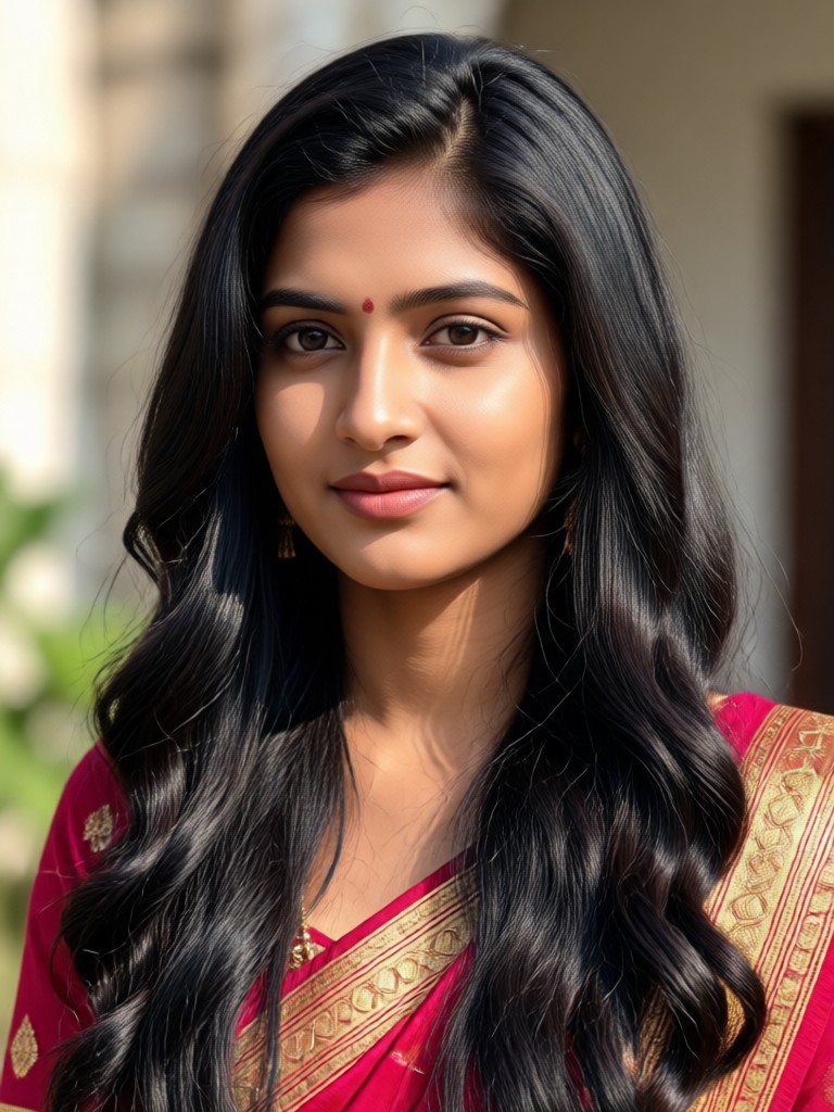 Cultural Hot Indian Girl Style