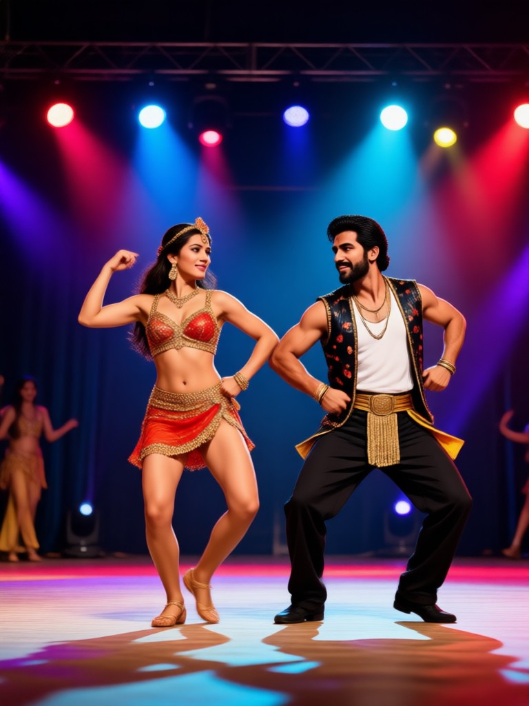 Classic 90s Bollywood Dance Style