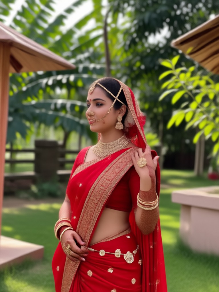 Cinematic Indian nude art sample