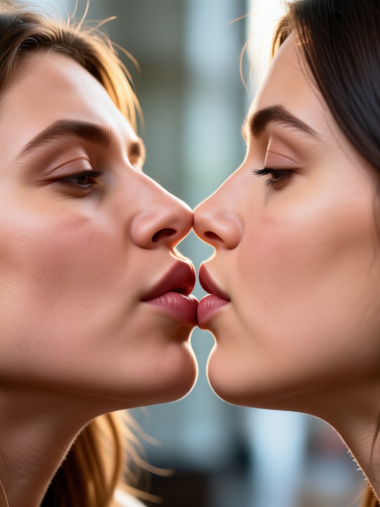 Resultado de video de beso tierno a partir de retrato