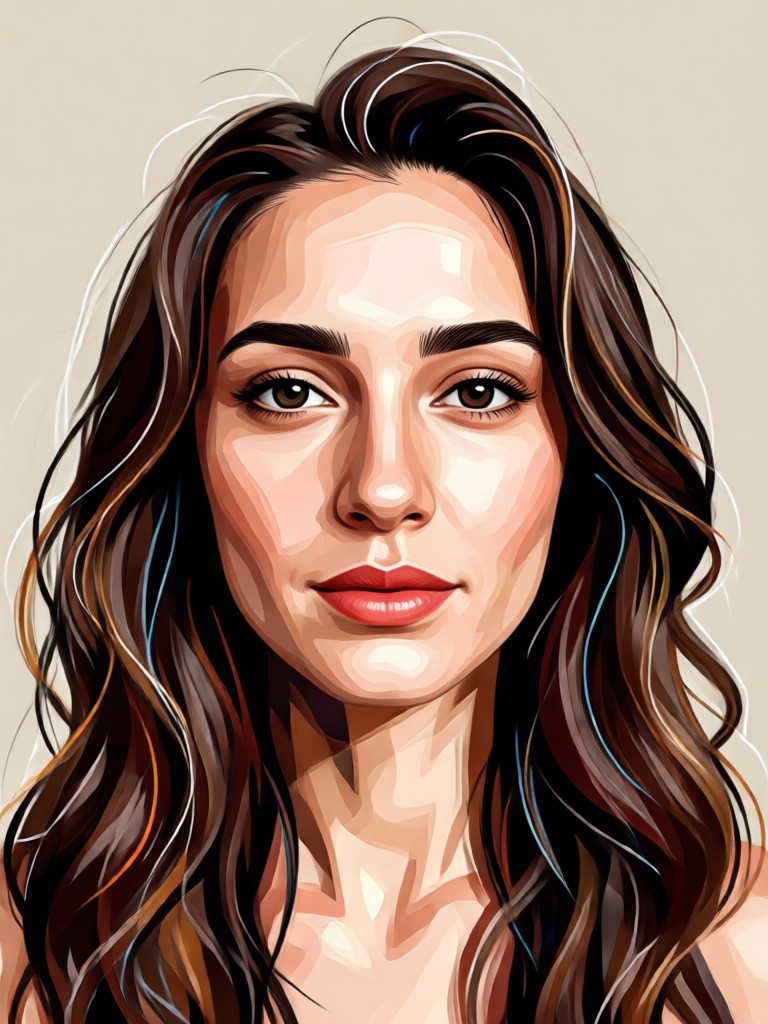 Smartphone showing a live portrait animation in progress