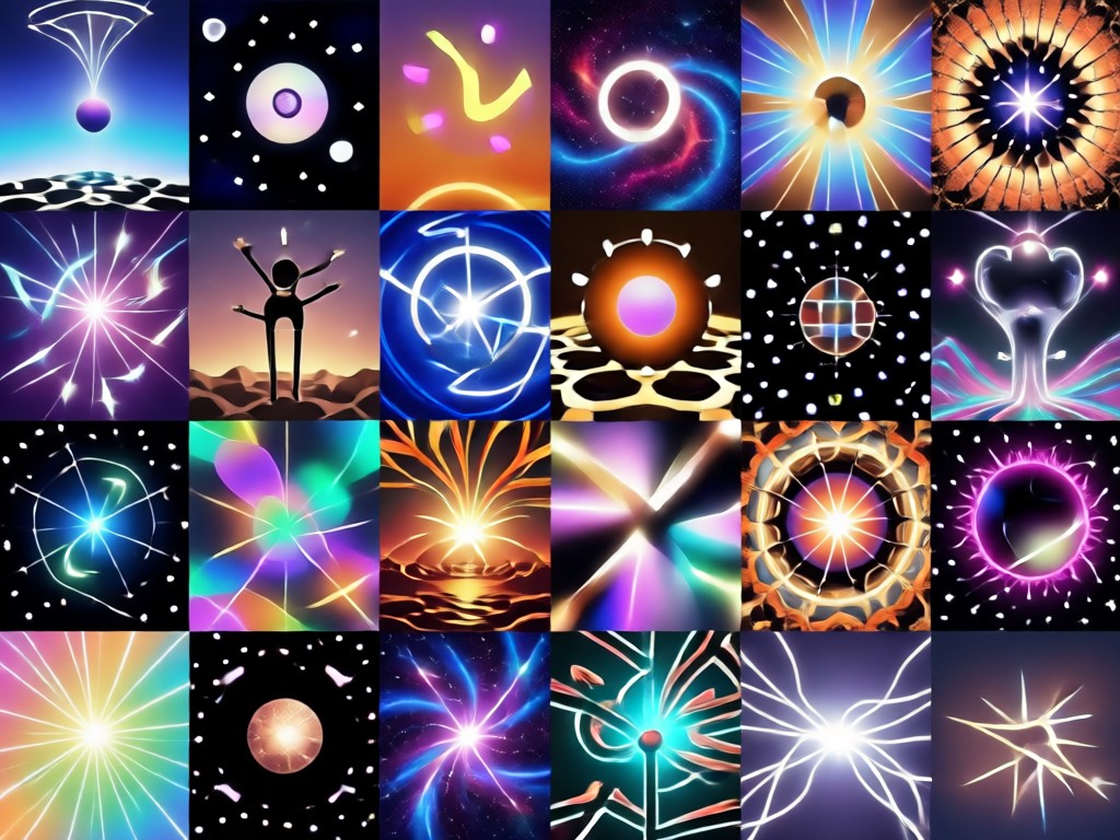 Storytelling sequence in a 2x2 grid