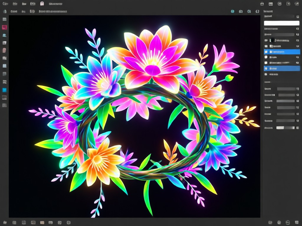 easy one tap AI flower crown maker