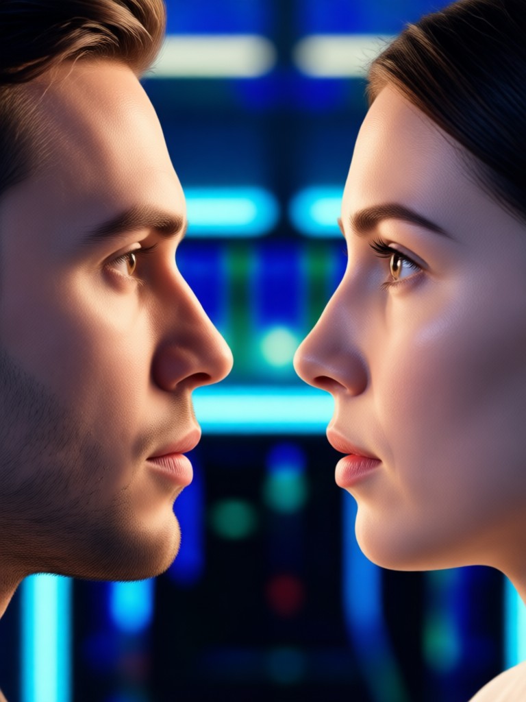 Fantasy creature face swap