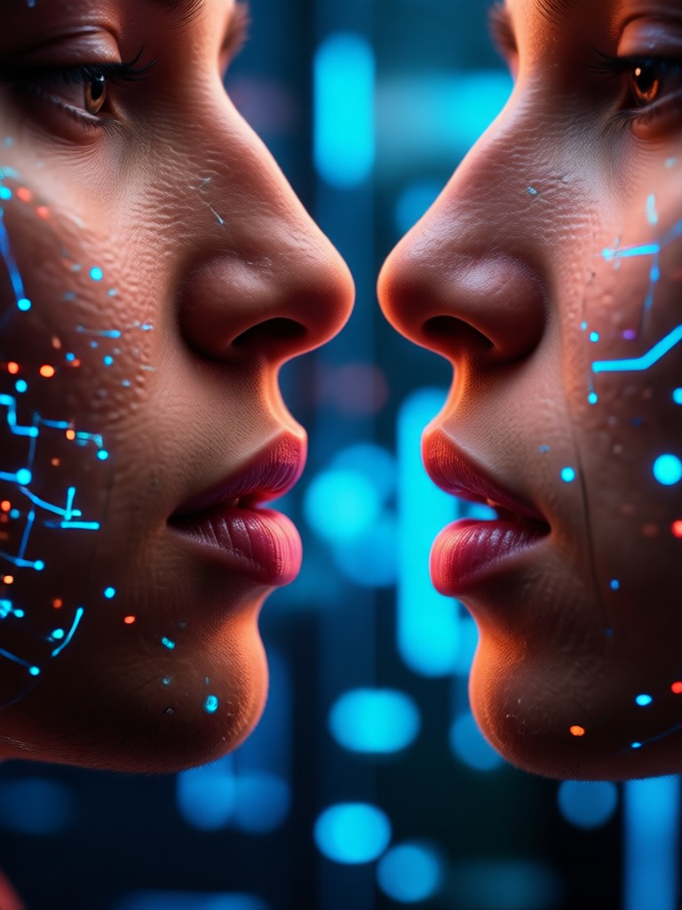 AI engagement proposal kiss video moment