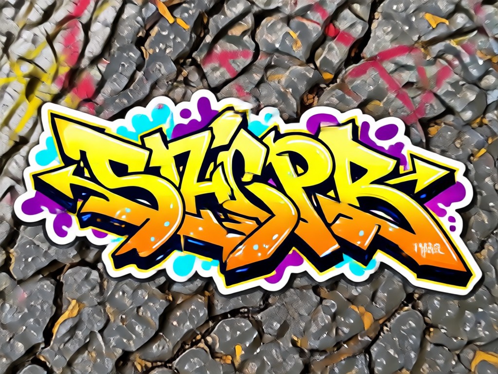 Create sticker from text description