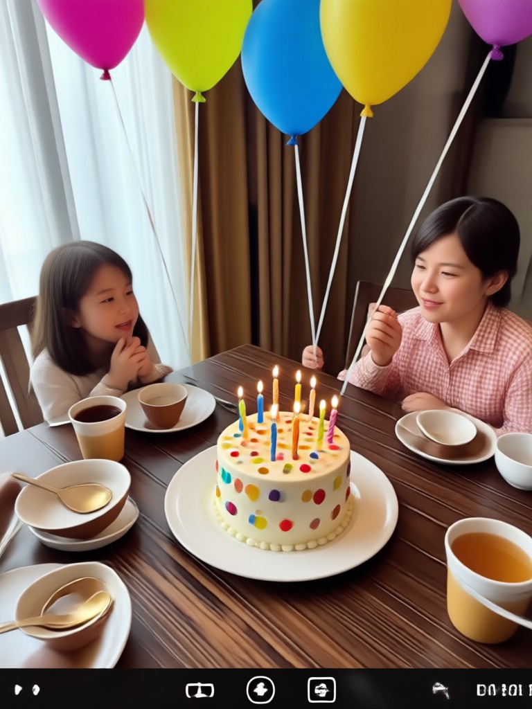 Heartfelt photo slideshow birthday video