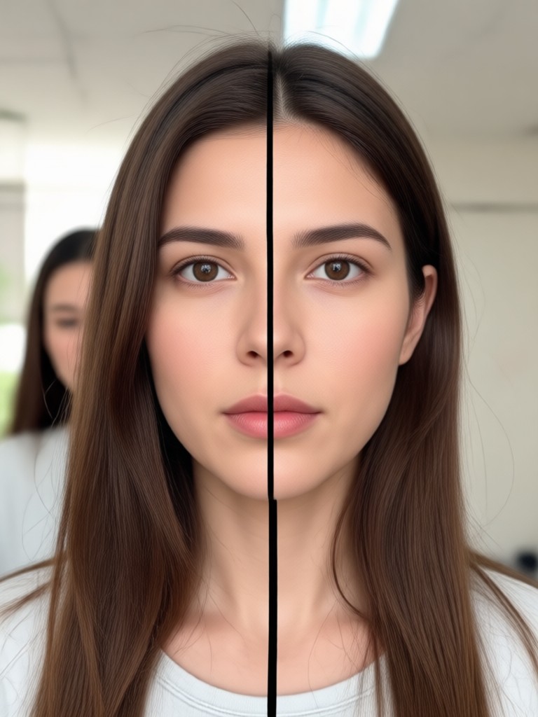 Social media trend face swap