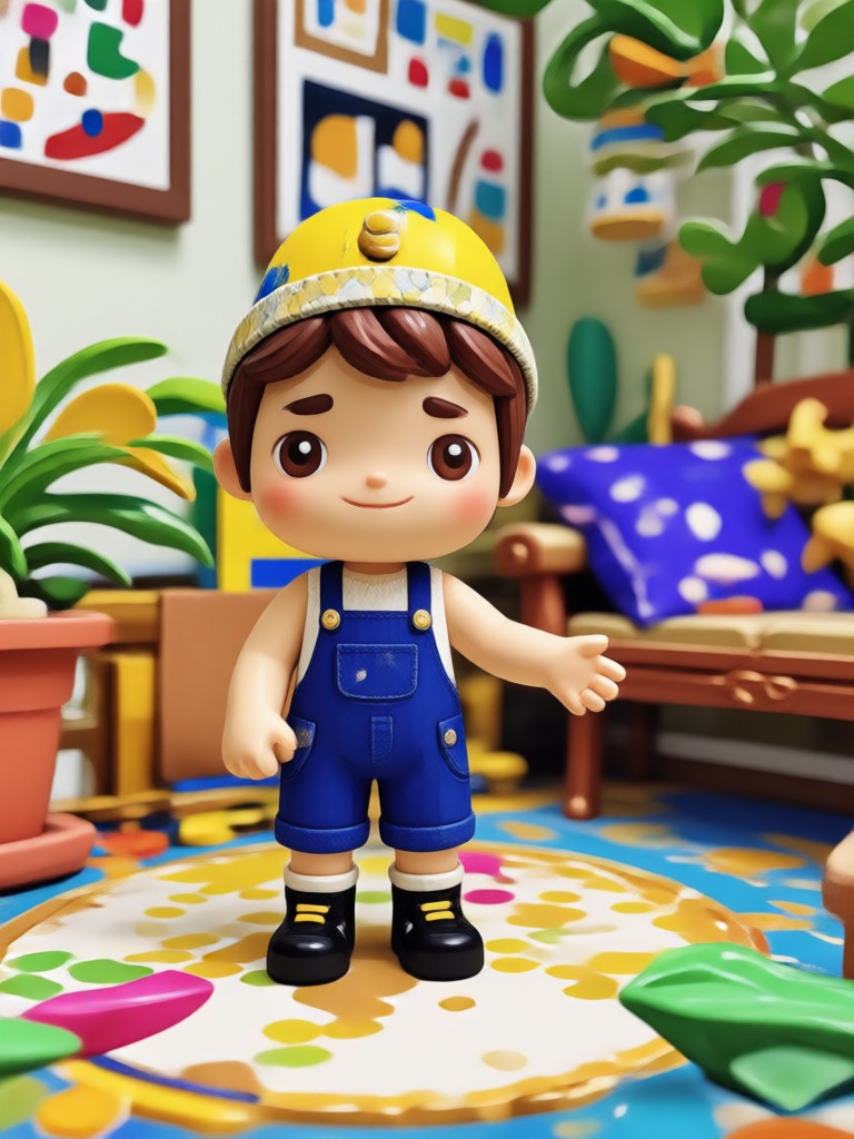 3D buddy model with transparent parts