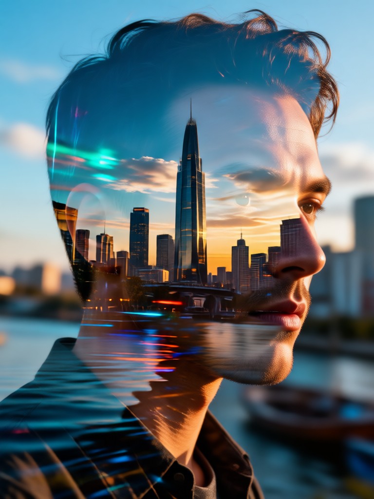 Couple Double Exposure Photo Generator showcase by moodix
