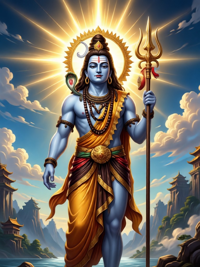 Nataraja Shiva AI Art