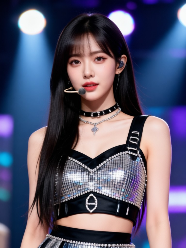 Girl crush concept AI K-Pop star