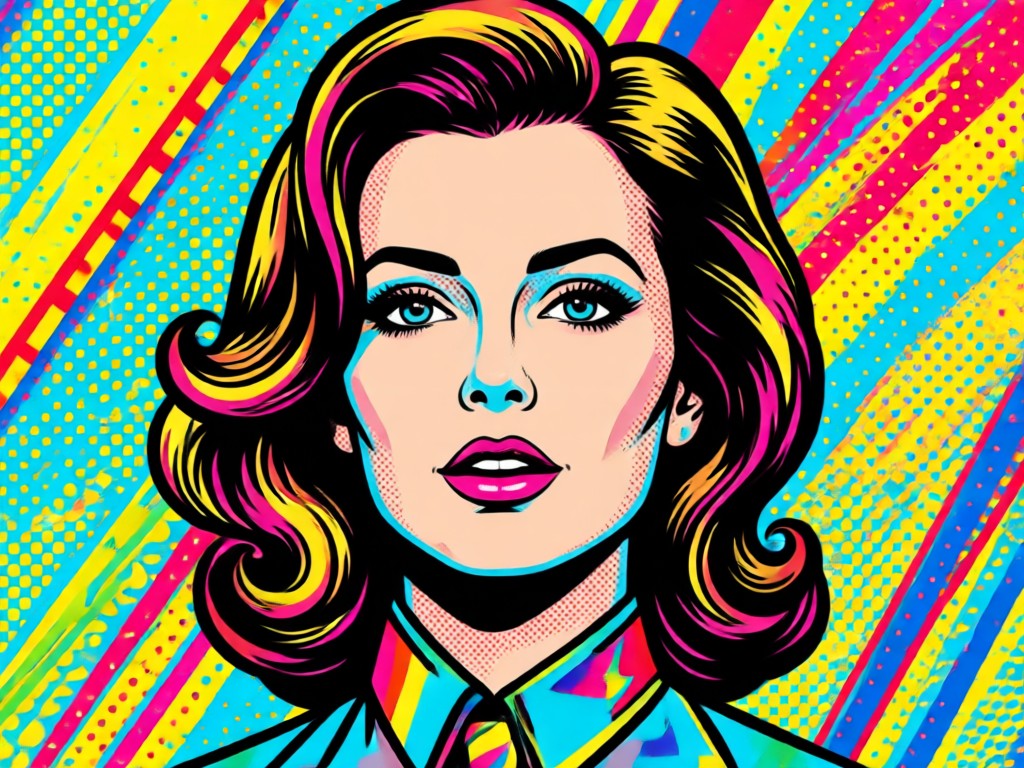 Gallery of different AI pop art styles and filters