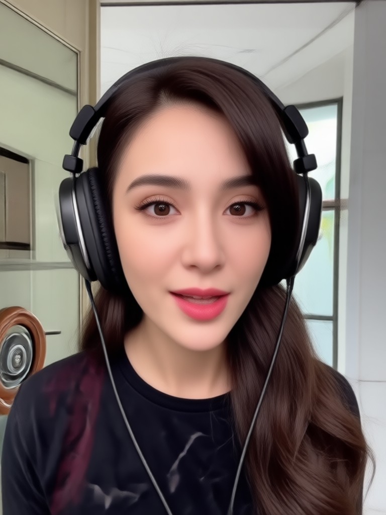 Cinematic ballad singer face swap