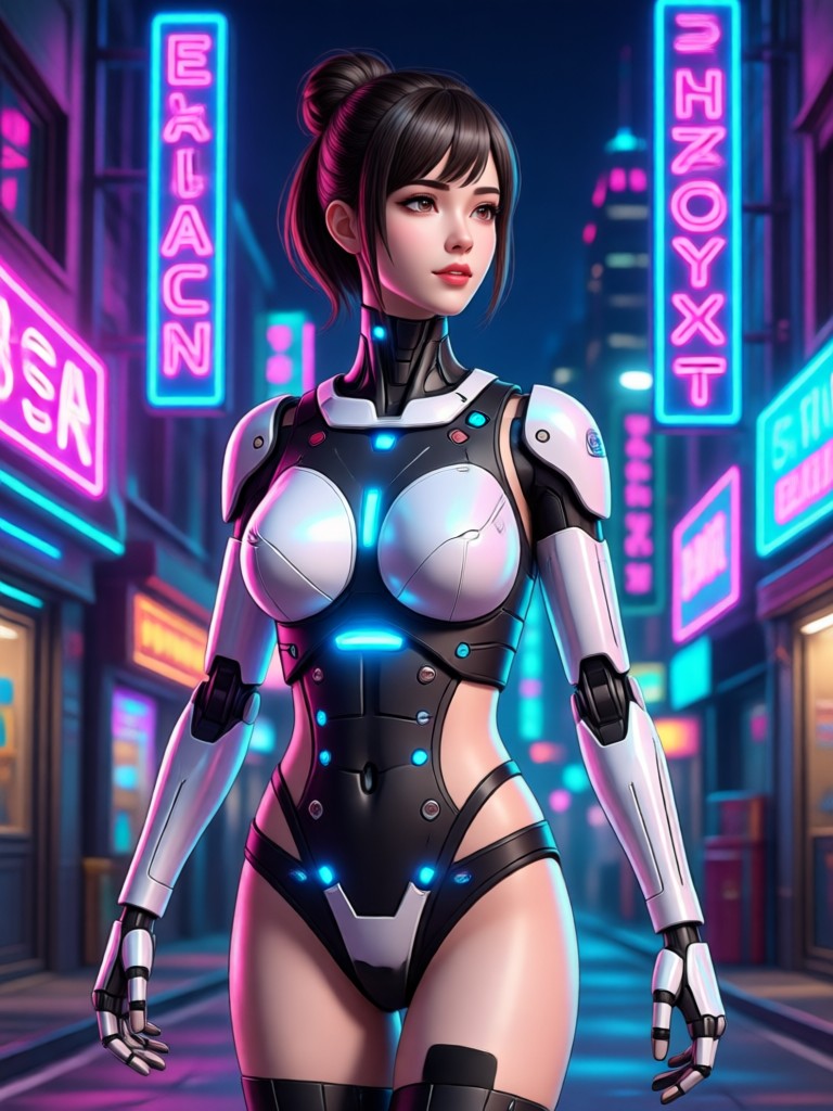 3D clay style AI girlfriend generator