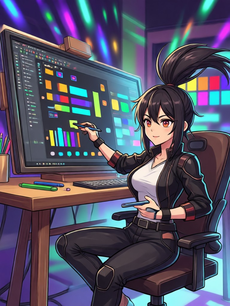 Makhluk Fantasi Anime