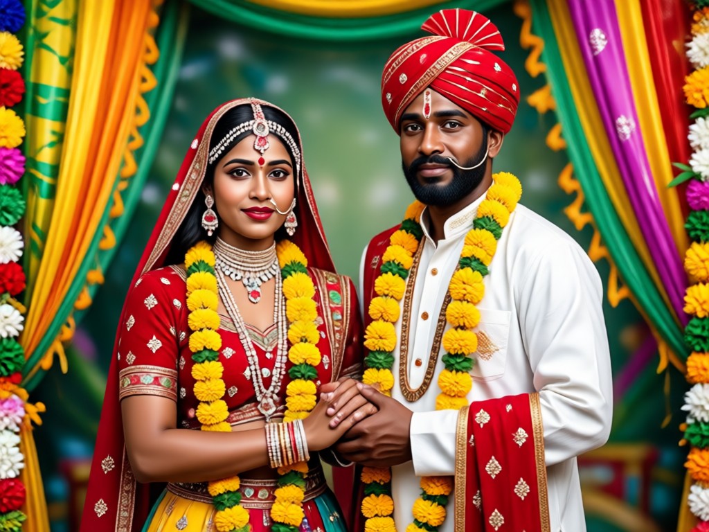AI face preservation in traditional attire