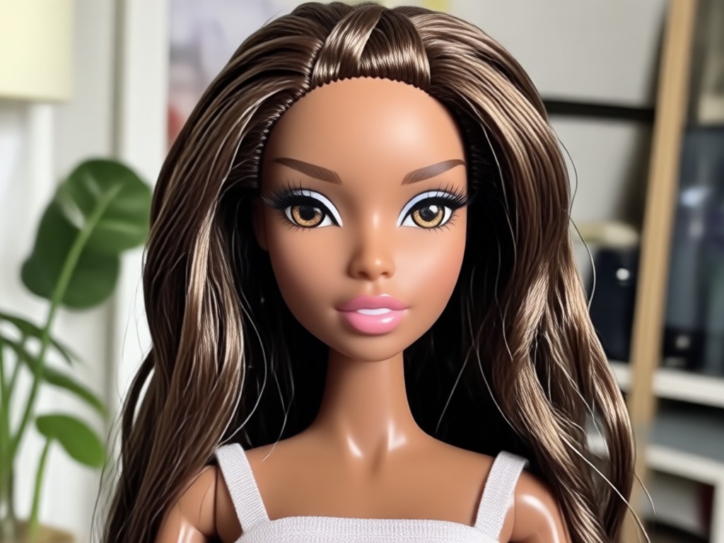 Muestra de diversos resultados de muñecas Bratz a partir de una foto