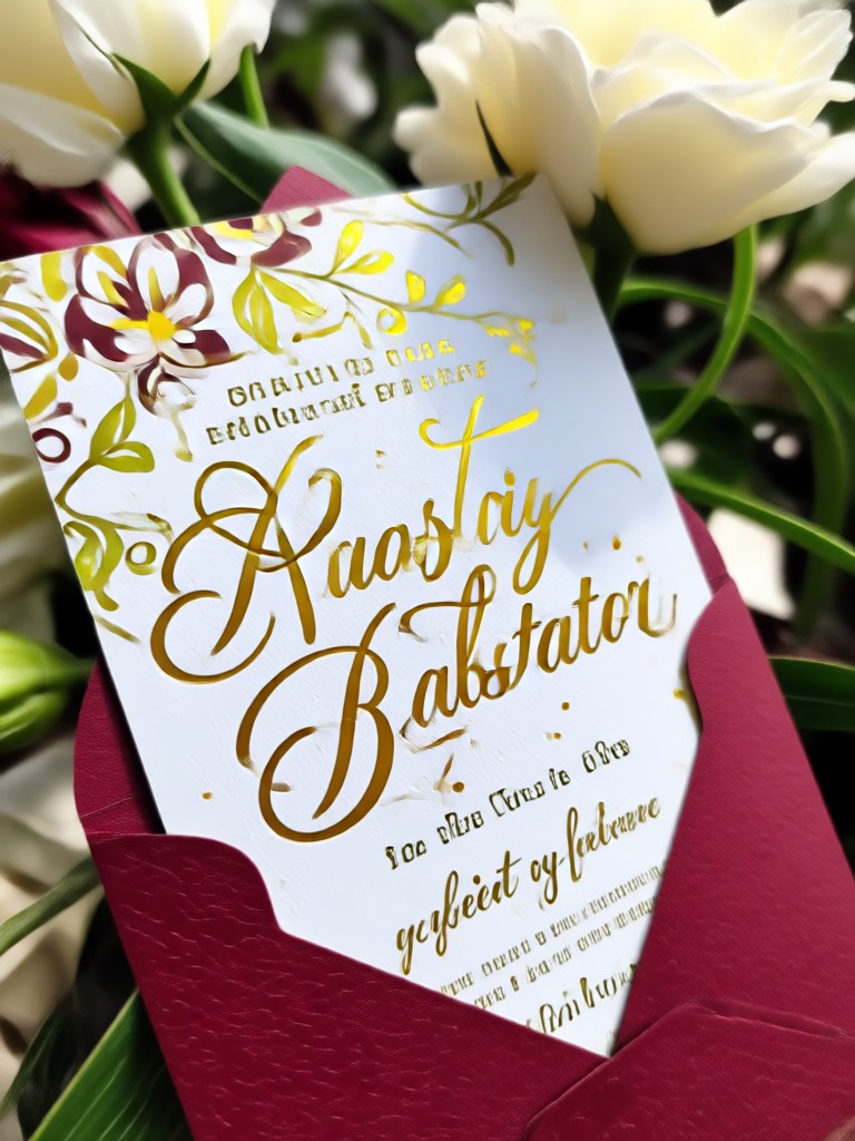 Digital save the date card design