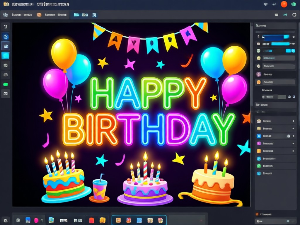 Exemplo de Vídeo de Aniversário Animado por IA