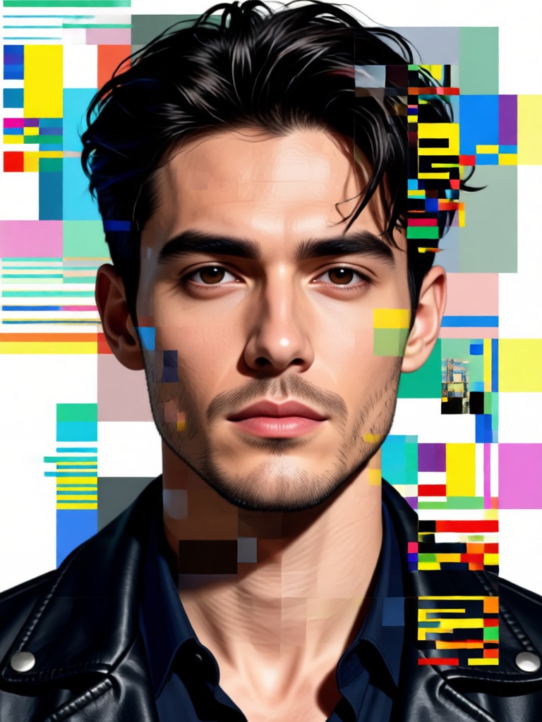 Mobile app celebrity collage creation