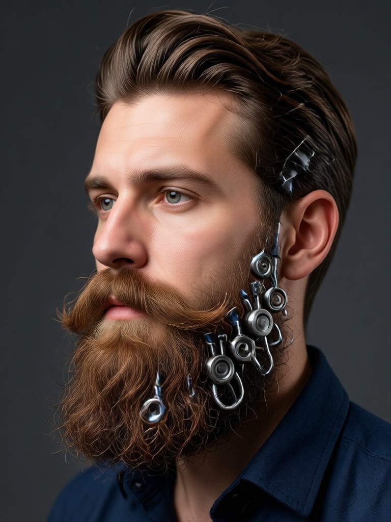 Heyo app AI beard generator preview