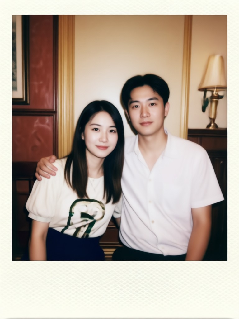애니버서리 피크닉 폴라로이드 스타일 이미지