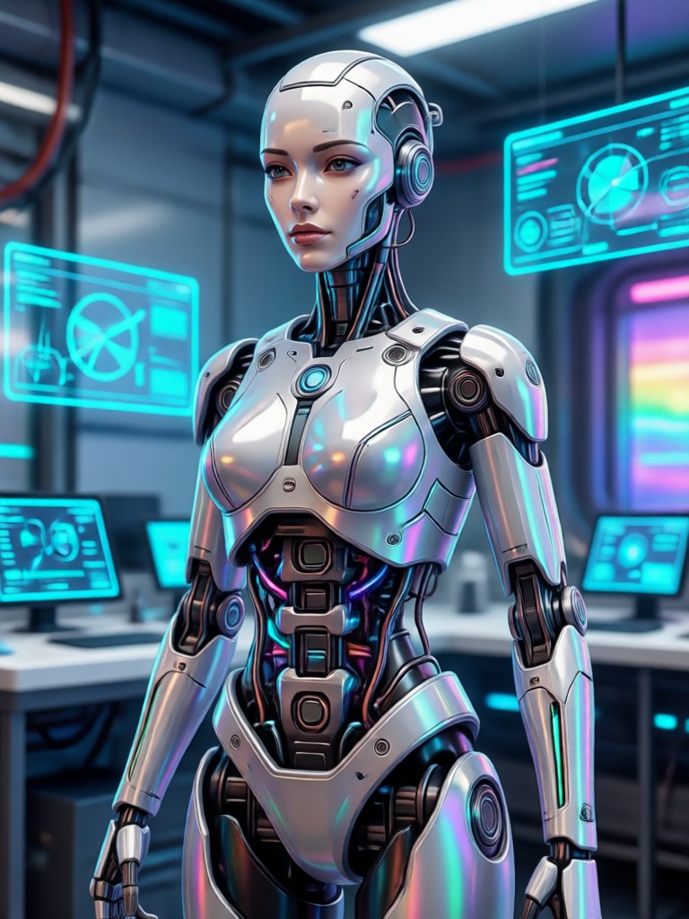 K-pop idol style AI generated girl
