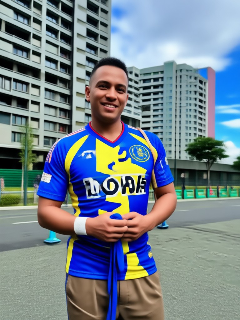 Unduh vividix untuk Generasi Foto Jersey Piala Dunia