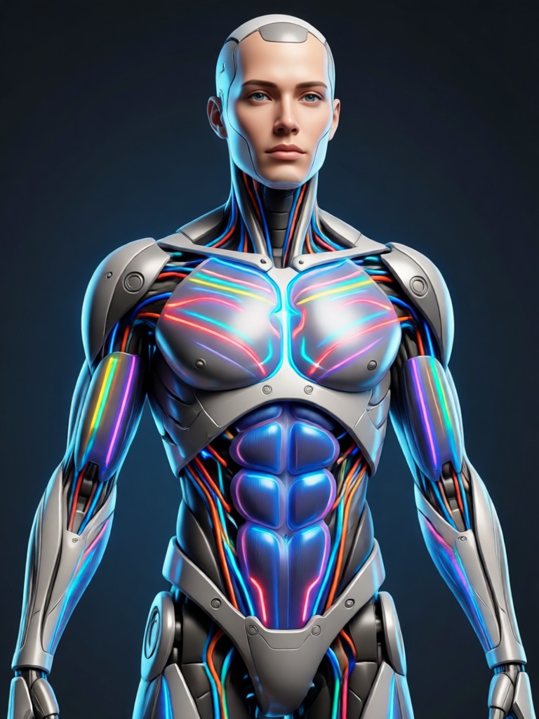 Gender swap AI transformation example