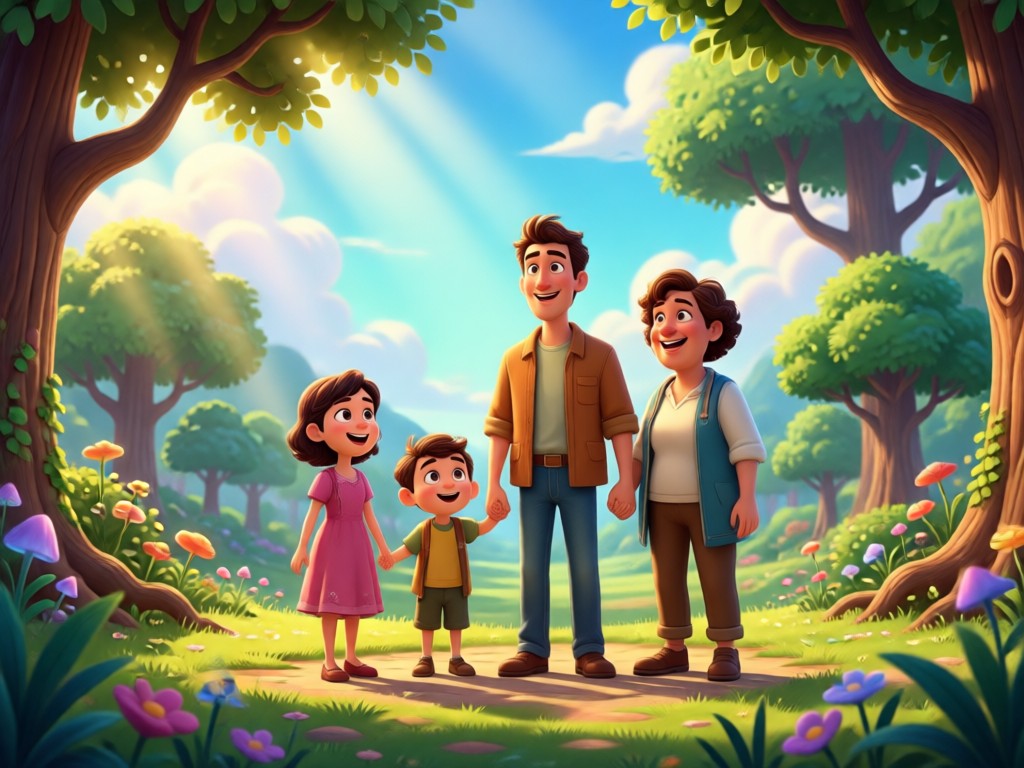 Pixar style filter capturing emotional expressions