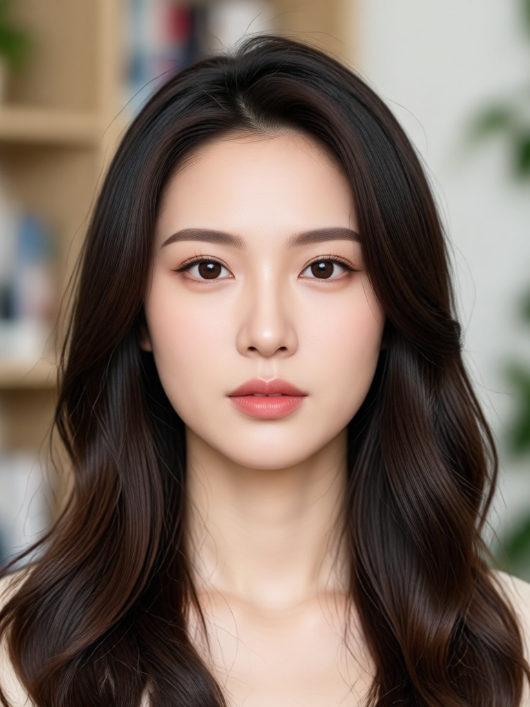 Realistic photo style AI avatar headshot