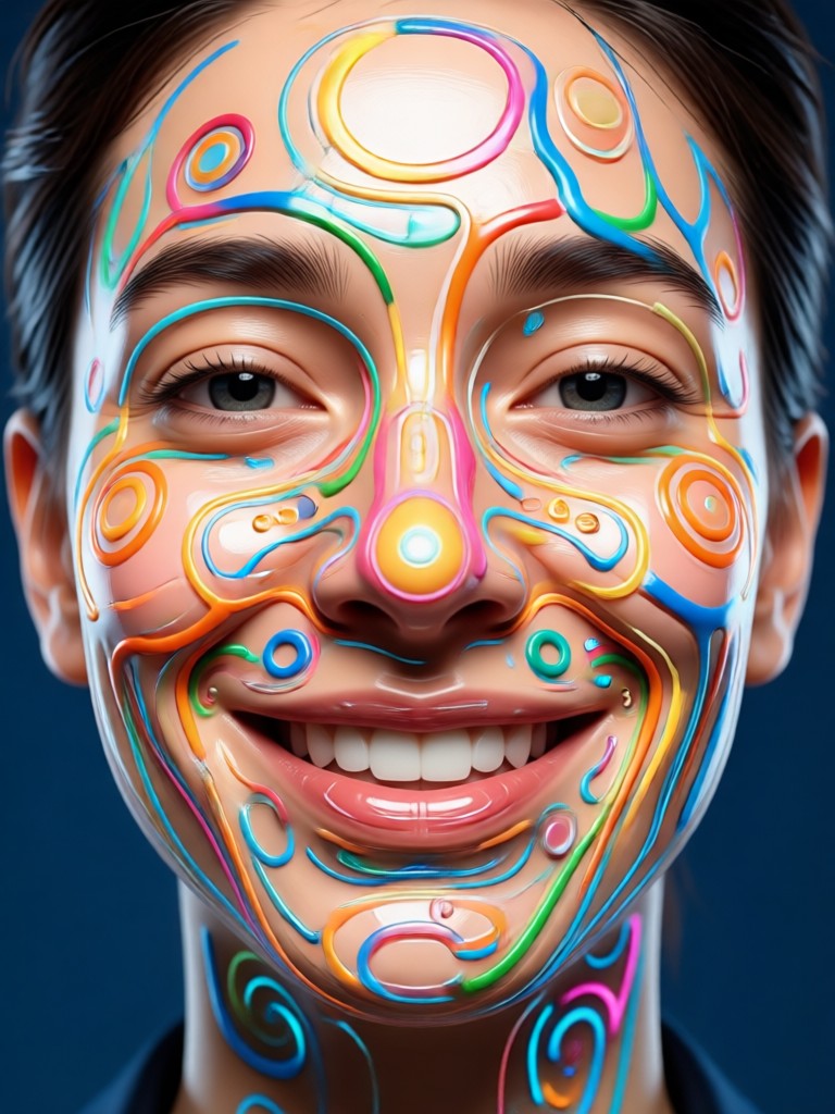 AI smile generator before and after portrait 4