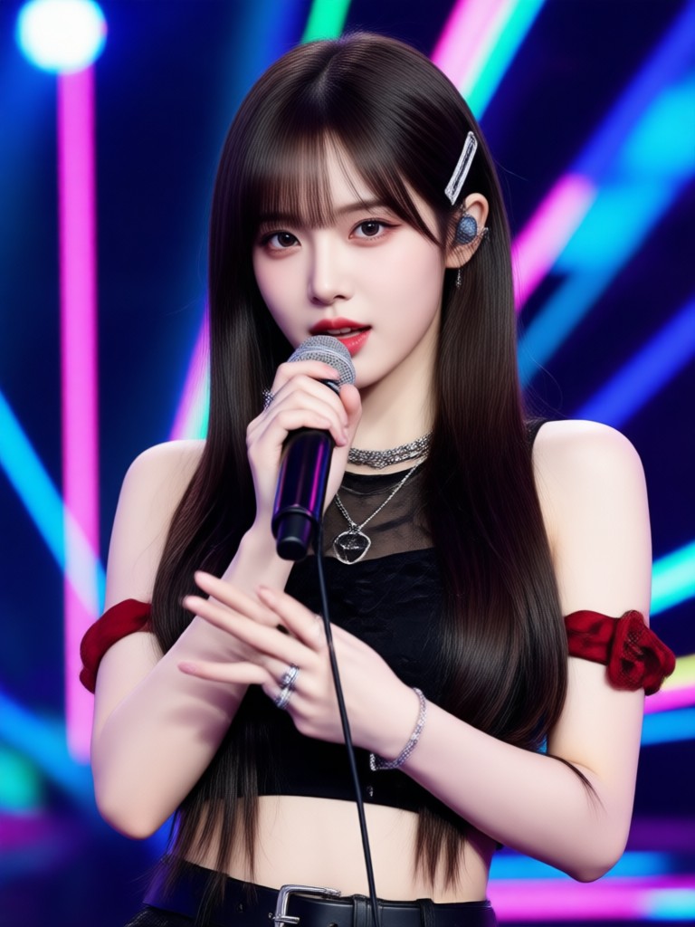 K-Pop idol dramatik hitam putih terinspirasi noir