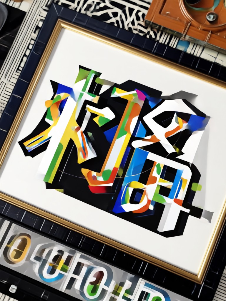 Decoração de parede retrato estilo arte pop