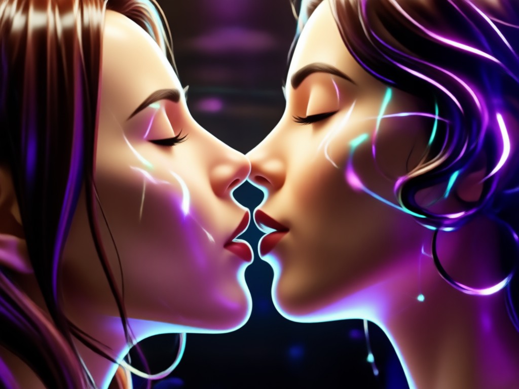 Single photo to AI kiss video transformation