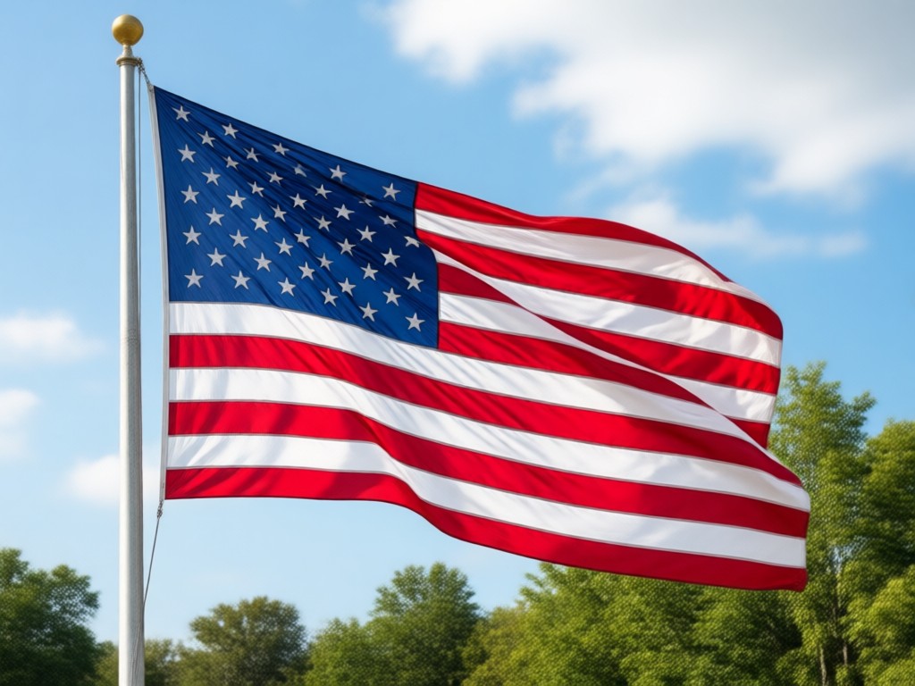 Flag design mockup preview