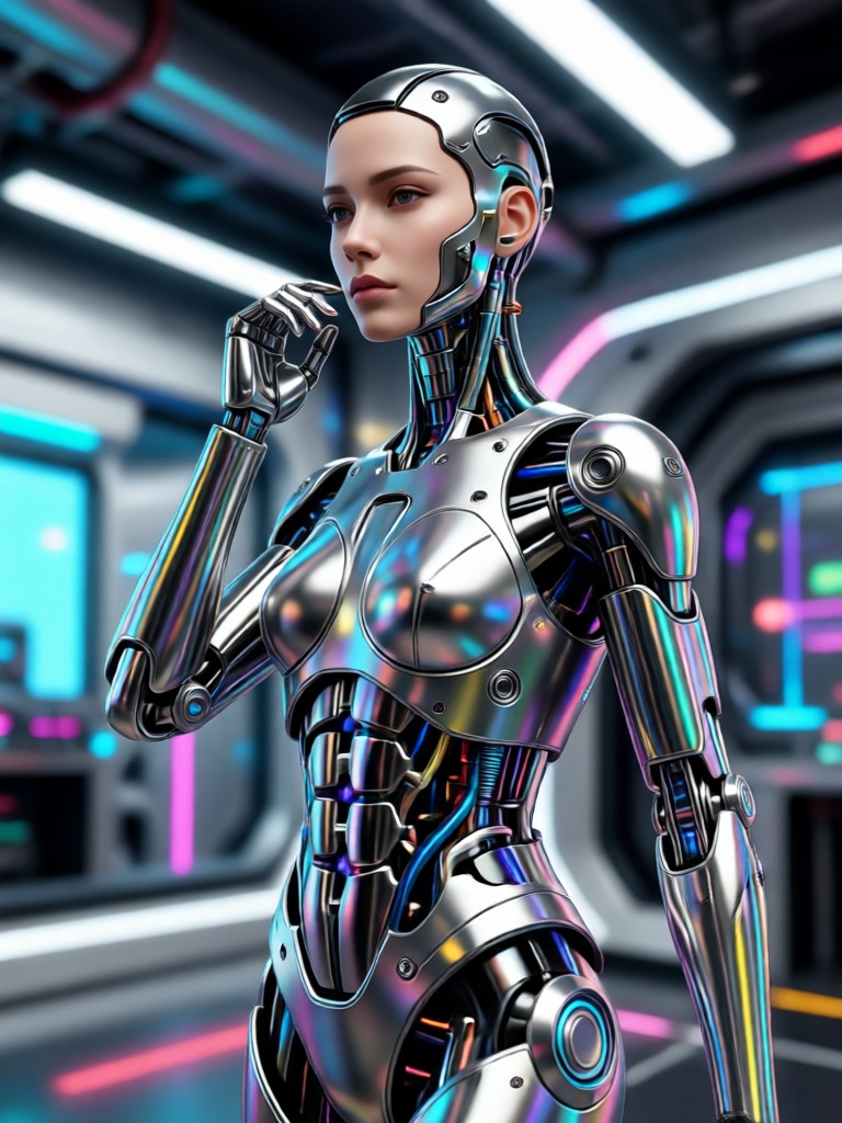 AI model with detailed fantasy armor
