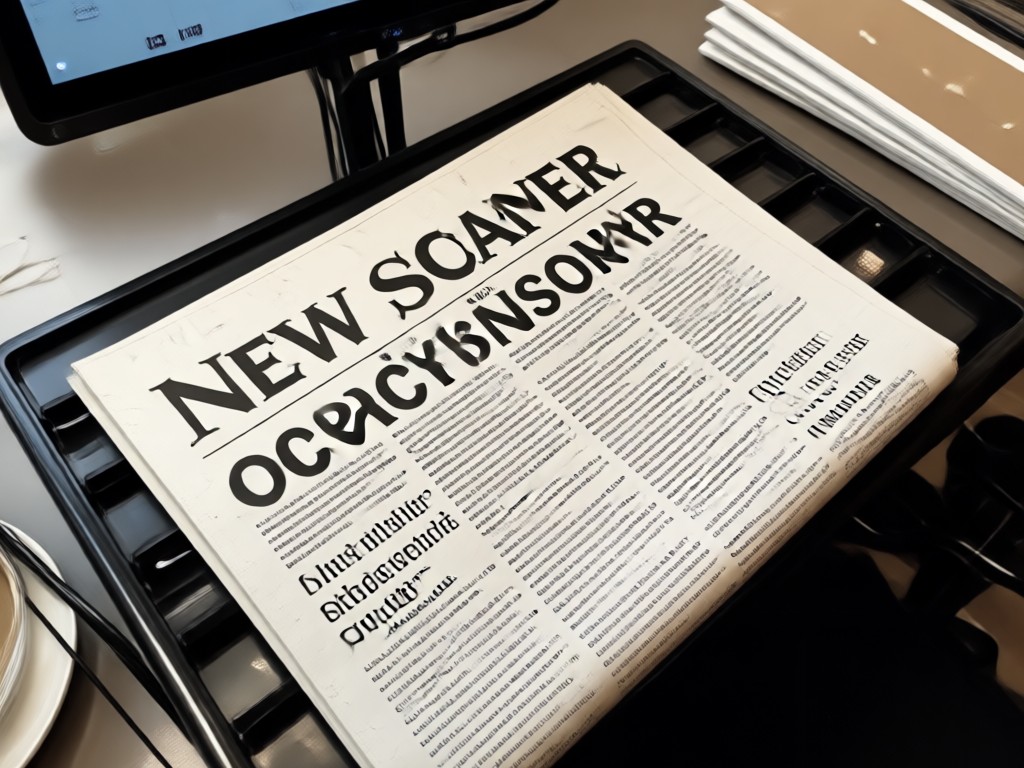 Printable newspaper PDF output example
