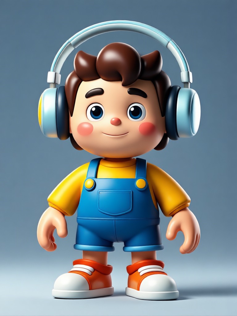 Cute animal 3D buddy character