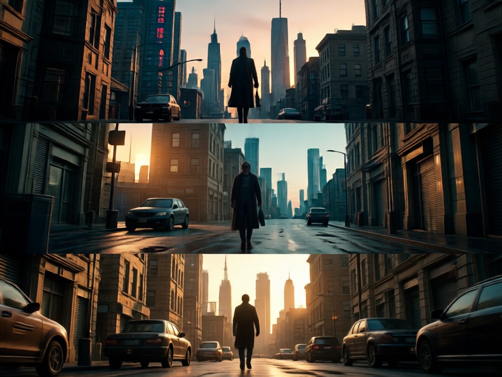AI photo editing showing subject isolation and depth enhancement