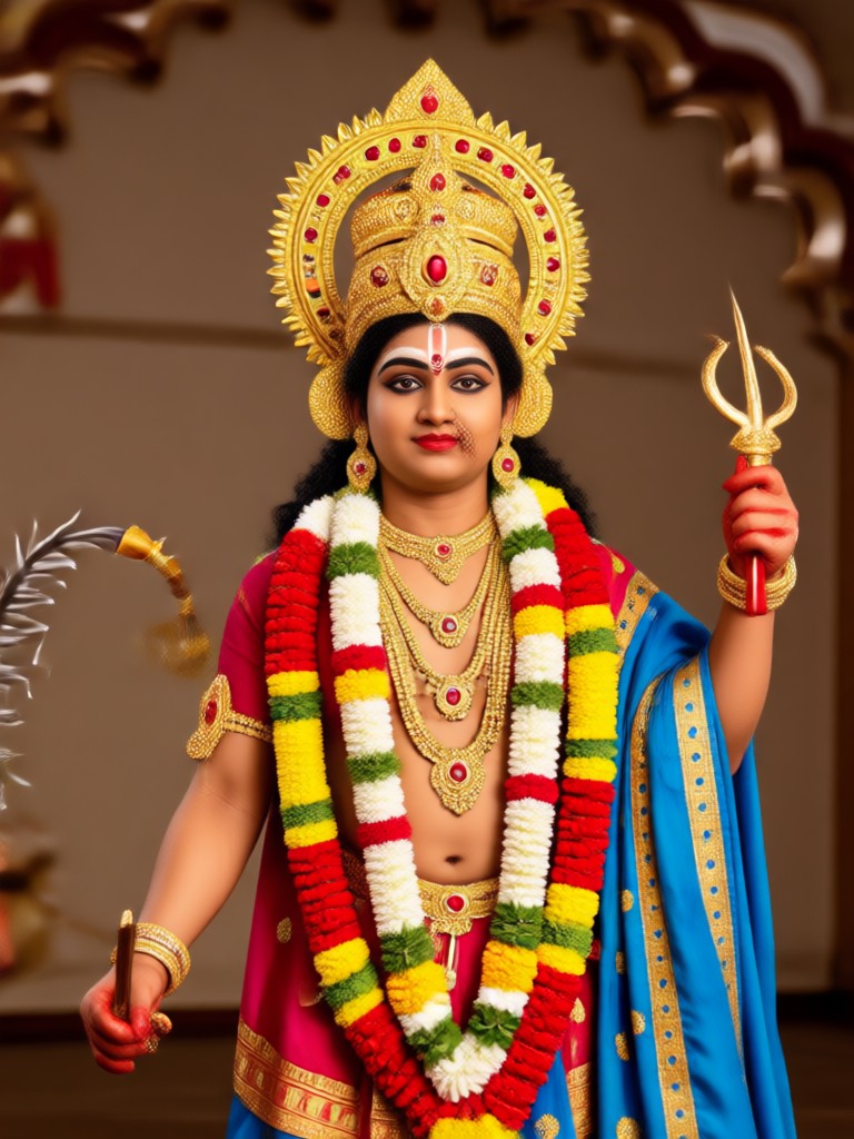 Mobile app interface showing Nag Panchami AI photo editing