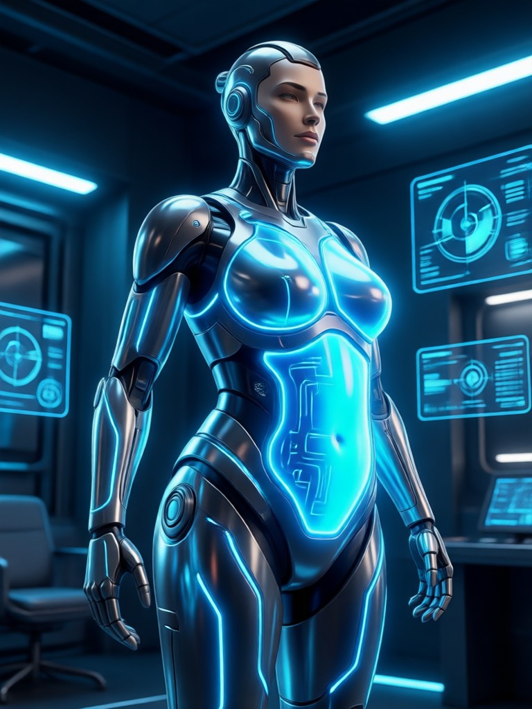AI generated future self image after weight loss